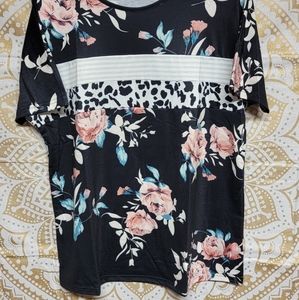 Soft flower shirt
